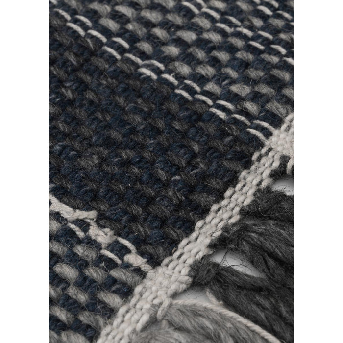 Vaip NORTON BLACK GRAY (Handmade Collection)